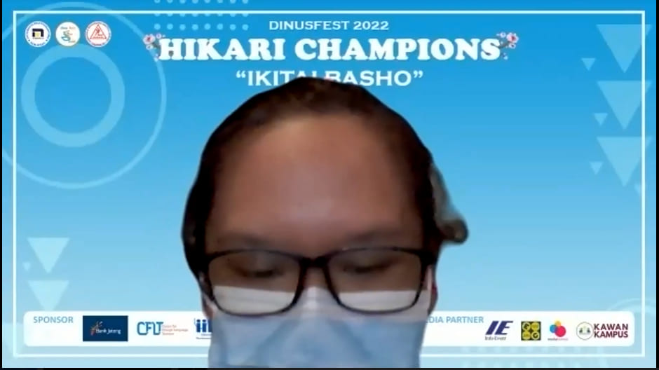 Sambutan Ketua Pelaksana Hikari Champions 2022